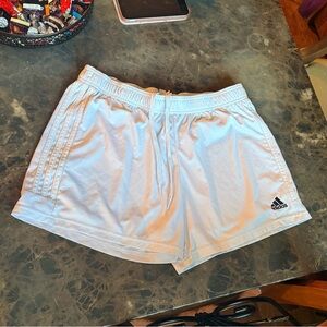 Adidas Women's Athletic White Shorts